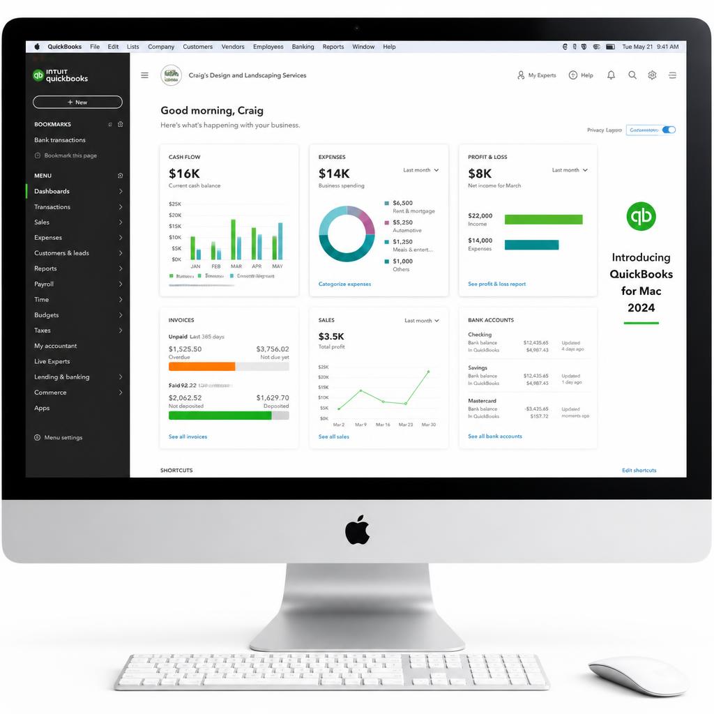 QuickBooks for Mac 2024